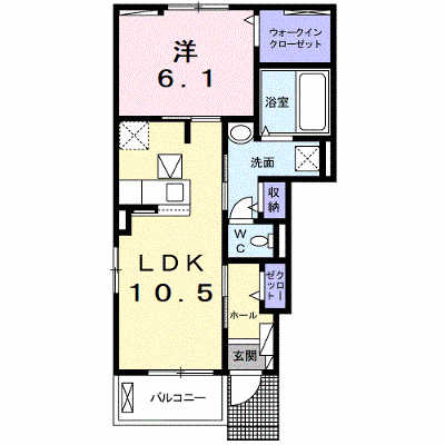 リファインⅢ 101【管理NO：1-024668001-01010】 ★家具家電は申し込み後に搬入します★ ★2026年11月中旬入居可能★の外観画像