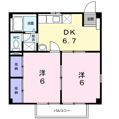 サンハウスＡ 201【管理NO：1-003800501-02010】 ★家具家電は申し込み後に搬入します★ ★2026年11月中旬入居可能★の外観画像