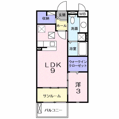 エルフローレ 103【管理NO：1-019664201-01030】 ★家具家電は申し込み後に搬入します★ ★2026年11月中旬入居可能★の外観画像