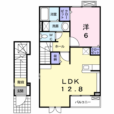 Ｓ．Ｃ．Ｃ．ＨーＫ 201【管理NO：1-014808901-02010】 ★家具家電は申し込み後に搬入します★ ★2026年11月下旬入居可能★の外観画像