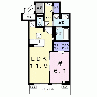 メゾン　アイランド 101【管理NO：1-027491701-01010】 ★家具家電は申し込み後に搬入します★ ★2026年10月中旬入居可能★の外観画像