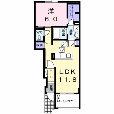 メゾンリヴィエールⅠ 103【管理NO：1-026065001-01030】 ★家具家電は申し込み後に搬入します★の外観画像