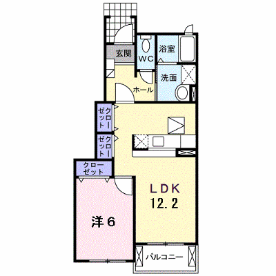 フォルシュ 102【管理NO：1-016197001-01020】 ★家具家電は申し込み後に搬入します★ ★2026年11月中旬入居可能★の外観画像