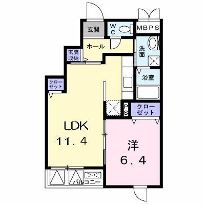 ヴォワ　ラクテ　サウス 302【管理NO：1-016648801-03020】 ★家具家電は申し込み後に搬入します★ ★2026年10月中旬入居可能★の外観画像
