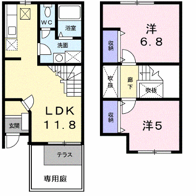 キャピタル　リッチＢ 102【管理NO：1-009725601-01020】 ★家具家電は申し込み後に搬入します★ ★2026年10月下旬入居可能★の外観画像