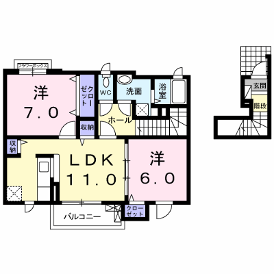 フォーリストベル　プラス 203【管理NO：1-018808501-02030】 ★家具家電は申し込み後に搬入します★ ★2026年11月中旬入居可能★の外観画像