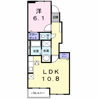 ハーモニー 107【管理NO：1-013880101-01060】 ★家具家電は申し込み後に搬入します★ ★2026年11月中旬入居可能★の外観画像
