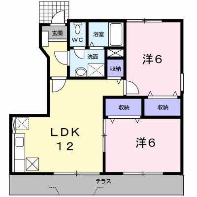 Ｇポルックス 101【管理NO：1-011015701-01010】 ★家具家電は申し込み後に搬入します★ ★2026年11月中旬入居可能★の外観画像