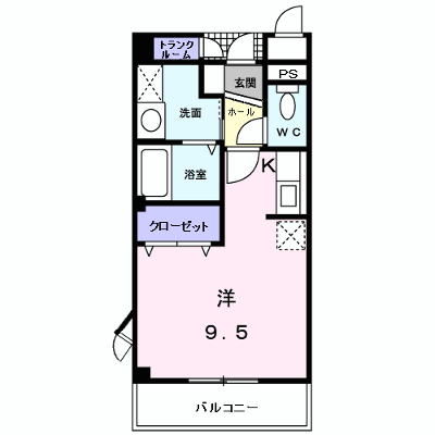 プチ・ソレール 307【管理NO：1-012266001-03060】 ★家具家電は申し込み後に搬入します★ ★2026年11月中旬入居可能★の外観画像