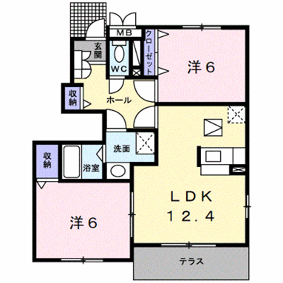 ベル　メゾン 101【管理NO：1-013045501-01010】 ★家具家電は申し込み後に搬入します★ ★2026年11月上旬入居可能★の外観画像