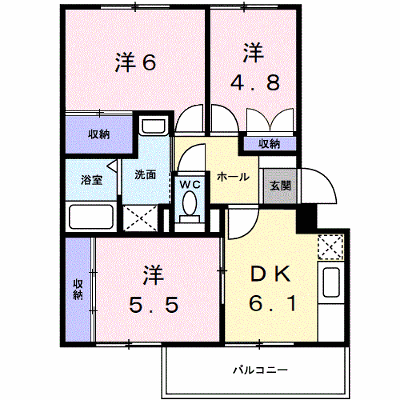 エルディム本町Ⅲ 202【管理NO：1-004318701-02020】 ★家具家電は申し込み後に搬入します★ ★2026年11月上旬入居可能★の外観画像
