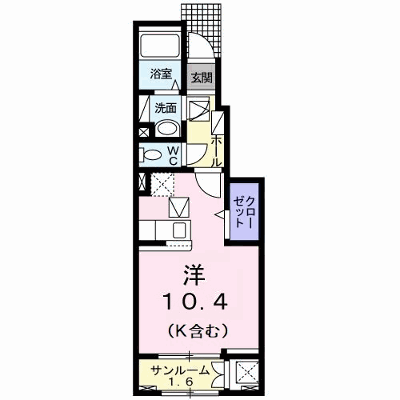 ＪａｄｅＨｏｕｓｅ庄町　Ｂ 106【管理NO：1-024741101-01050】 ★家具家電は申し込み後に搬入します★ ★2026年11月中旬入居可能★の外観画像