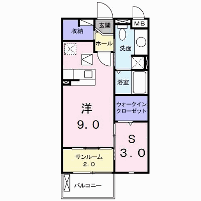 ＥＫＡＲＩＮＡ助任 102【管理NO：1-015922101-01020】 ★家具家電は申し込み後に搬入します★ ★2026年11月中旬入居可能★の外観画像