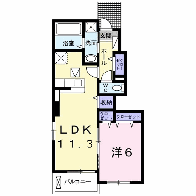 ハイソラーレ　Ⅰ 103【管理NO：1-024201301-01030】 ★家具家電は申し込み後に搬入します★ ★2026年10月中旬入居可能★の外観画像