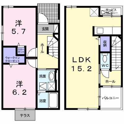 メゾン　春日野Ⅲ 101【管理NO：1-018411802-01010】 ★家具家電は申し込み後に搬入します★ ★2026年11月中旬入居可能★の外観画像