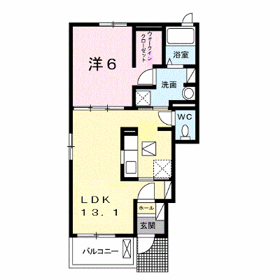 アルバーダⅠ 101【管理NO：1-021053801-01010】 ★家具家電は申し込み後に搬入します★ ★2026年11月中旬入居可能★の外観画像