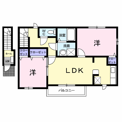 セゾン　ド　ブールＡ 203【管理NO：1-015452901-02030】 ★家具家電は申し込み後に搬入します★ ★2026年11月中旬入居可能★の外観画像