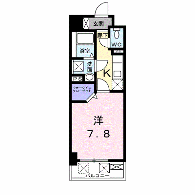ルーベル中村 402【管理NO：1-025936301-04020】 ★家具家電は申し込み後に搬入します★ ★2026年11月中旬入居可能★の外観画像