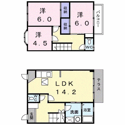 ホワイトハウス 103【管理NO：1-004318301-01030】 ★家具家電は申し込み後に搬入します★ ★2026年11月中旬入居可能★の外観画像