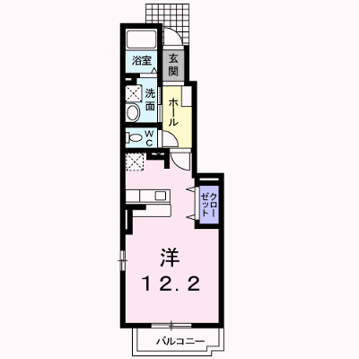 Ｉｒｉｓｈ 105【管理NO：1-016461301-01040】 ★家具家電は申し込み後に搬入します★ ★2026年10月下旬入居可能★の外観画像