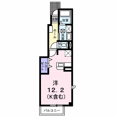 アレグリアⅡ 101【管理NO：1-011682402-01010】 ★家具家電は申し込み後に搬入します★ ★2026年11月上旬入居可能★の外観画像