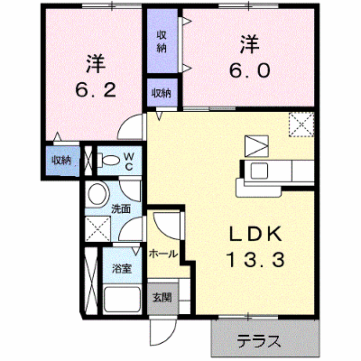 サンプレインＡ 103【管理NO：1-011312001-01030】 ★家具家電は申し込み後に搬入します★ ★2027年01月下旬入居可能★の外観画像