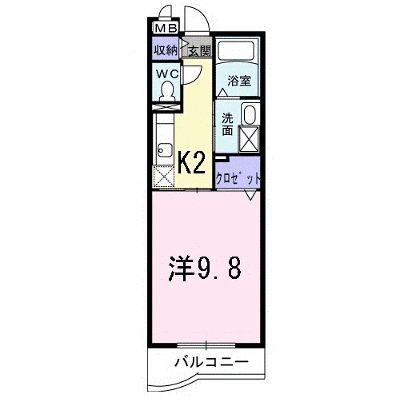 プロムナード 103【管理NO：1-012775401-01030】 ★家具家電は申し込み後に搬入します★ ★2026年11月上旬入居可能★の外観画像