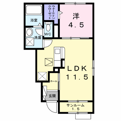 大洋ハウス 103【管理NO：1-028651101-01030】 ★家具家電は申し込み後に搬入します★ ★2027年02月中旬入居可能★の外観画像