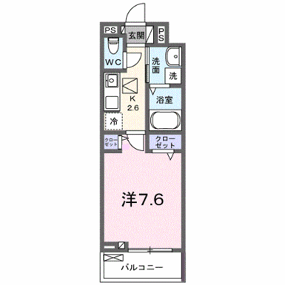 カーサ・ミラ 101【管理NO：1-027740701-01010】 ★家具家電は申し込み後に搬入します★ ★2026年11月中旬入居可能★の外観画像