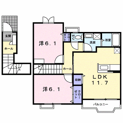 ブライト・サンハイＡ 202【管理NO：1-013875701-02020】 ★家具家電は申し込み後に搬入します★ ★2026年11月中旬入居可能★の外観画像