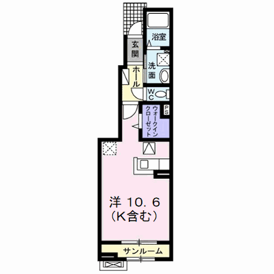 グランツⅠ 103【管理NO：1-020925401-01030】 ★家具家電は申し込み後に搬入します★ ★2026年11月中旬入居可能★の外観画像