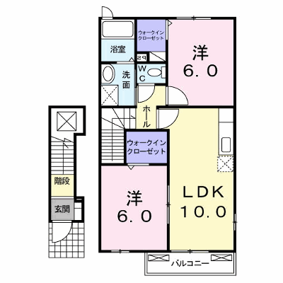 メゾン・ド・タカダ　Ⅱ 202【管理NO：1-014243902-02020】 ★家具家電は申し込み後に搬入します★の外観画像