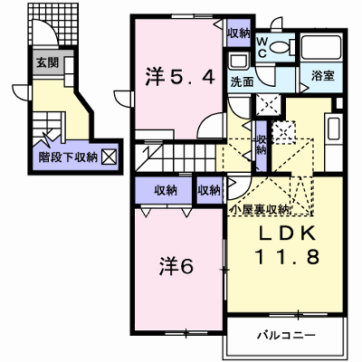 リバーシティＢ 202【管理NO：1-010449802-02020】 ★家具家電は申し込み後に搬入します★ ★2026年11月中旬入居可能★の外観画像