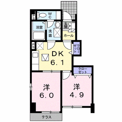 ハッピ－スマイル・Ｋ．Ｊ 103【管理NO：1-010873501-01030】 ★家具家電は申し込み後に搬入します★ ★2026年11月中旬入居可能★の外観画像