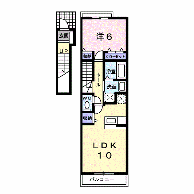 メゾン・ド・グリシーヌ　Ⅱ 204【管理NO：1-015878401-02040】 ★家具家電は申し込み後に搬入します★ ★2026年10月中旬入居可能★の外観画像