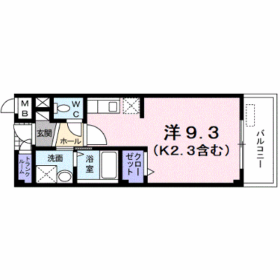 バルビゾンⅠ 302【管理NO：1-015220801-03020】 ★家具家電は申し込み後に搬入します★ ★2026年10月下旬入居可能★の外観画像