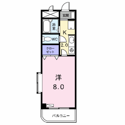 メゾン・ラスター 210【管理NO：1-006108501-02080】 ★家具家電は申し込み後に搬入します★ ★2026年11月上旬入居可能★の外観画像
