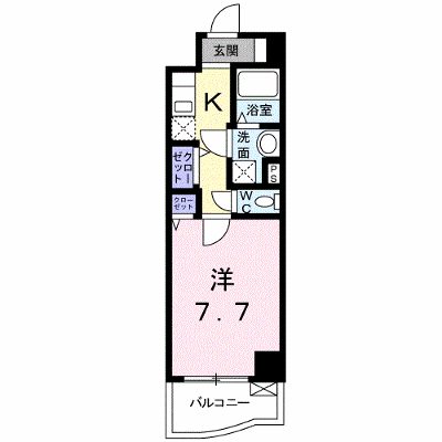 プラシード 607【管理NO：1-020678401-06070】 ★家具家電は申し込み後に搬入します★ ★2026年10月下旬入居可能★の外観画像