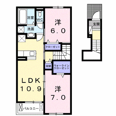 モン・ゾーレ 204【管理NO：1-026650901-02040】 ★家具家電は申し込み後に搬入します★の外観画像