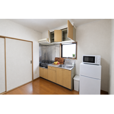 ◤　Monthly Stay広面二ツ屋Ⅰ　◢　🚉秋田駅徒歩15分｜📶Wi-Fi完備｜👔法人歓迎｜🚭禁煙の内観画像