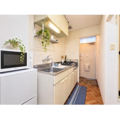 ◤　Monthly Stay東通仲町Ⅰ　◢　🚉秋田駅徒歩9分｜📶Wi-Fi完備｜👔法人歓迎｜🚭禁煙｜🚿バストイレ別の内観画像