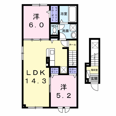 ルチェ　ソラーレ 201【管理NO：1-027720601-02010】 ★家具家電は申し込み後に搬入します★ ★2026年11月中旬入居可能★の外観画像