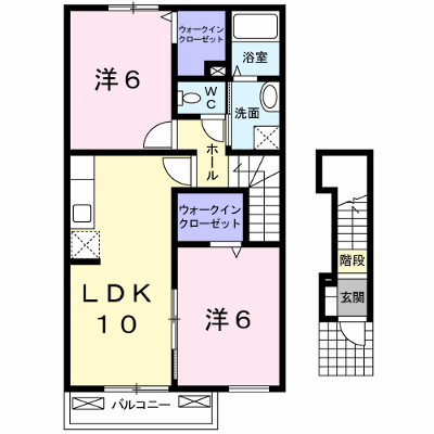 エテルノ・デーア・Ｙ，Ｋ 202【管理NO：1-014679701-02020】 ★家具家電は申し込み後に搬入します★ ★2026年11月中旬入居可能★の外観画像
