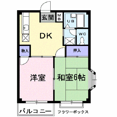エルディム野口 201【管理NO：1-003627101-02010】 ★家具家電は申し込み後に搬入します★ ★2026年11月上旬入居可能★の外観画像