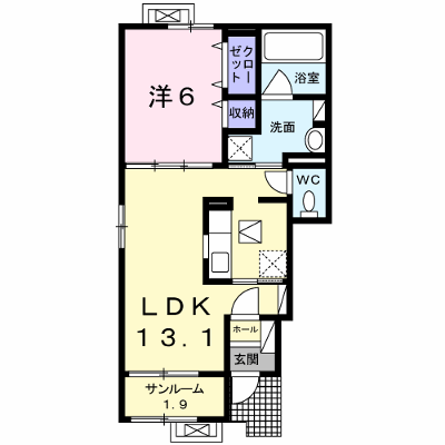 カーサプリート　Ⅲ 101【管理NO：1-024869801-01010】 ★家具家電は申し込み後に搬入します★ ★2026年10月下旬入居可能★の外観画像