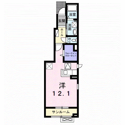 レーガ 101【管理NO：1-021907301-01010】 ★家具家電は申し込み後に搬入します★の外観画像