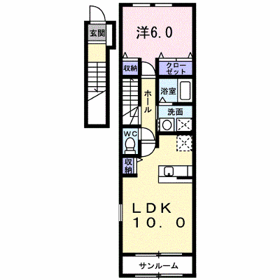 ヴィラ・シュノンソ－ 204【管理NO：1-015149001-02040】 ★家具家電は申し込み後に搬入します★ ★2026年10月下旬入居可能★の外観画像