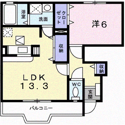 プラシード 103【管理NO：1-014187701-01030】 ★家具家電は申し込み後に搬入します★ ★2027年01月下旬入居可能★の外観画像