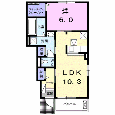 サクラーレＡ 103【管理NO：1-024509101-01030】 ★家具家電は申し込み後に搬入します★ ★2026年10月中旬入居可能★の外観画像