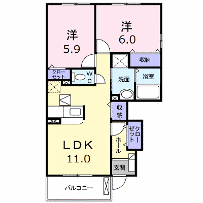 ユナイテッドステージＢ 103【管理NO：1-014267402-01030】 ★家具家電は申し込み後に搬入します★ ★2026年11月中旬入居可能★の外観画像
